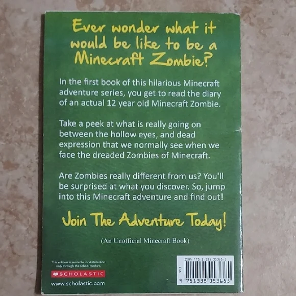 Diary of a Minecraft Zombie Book Set - Picture 4 of 15